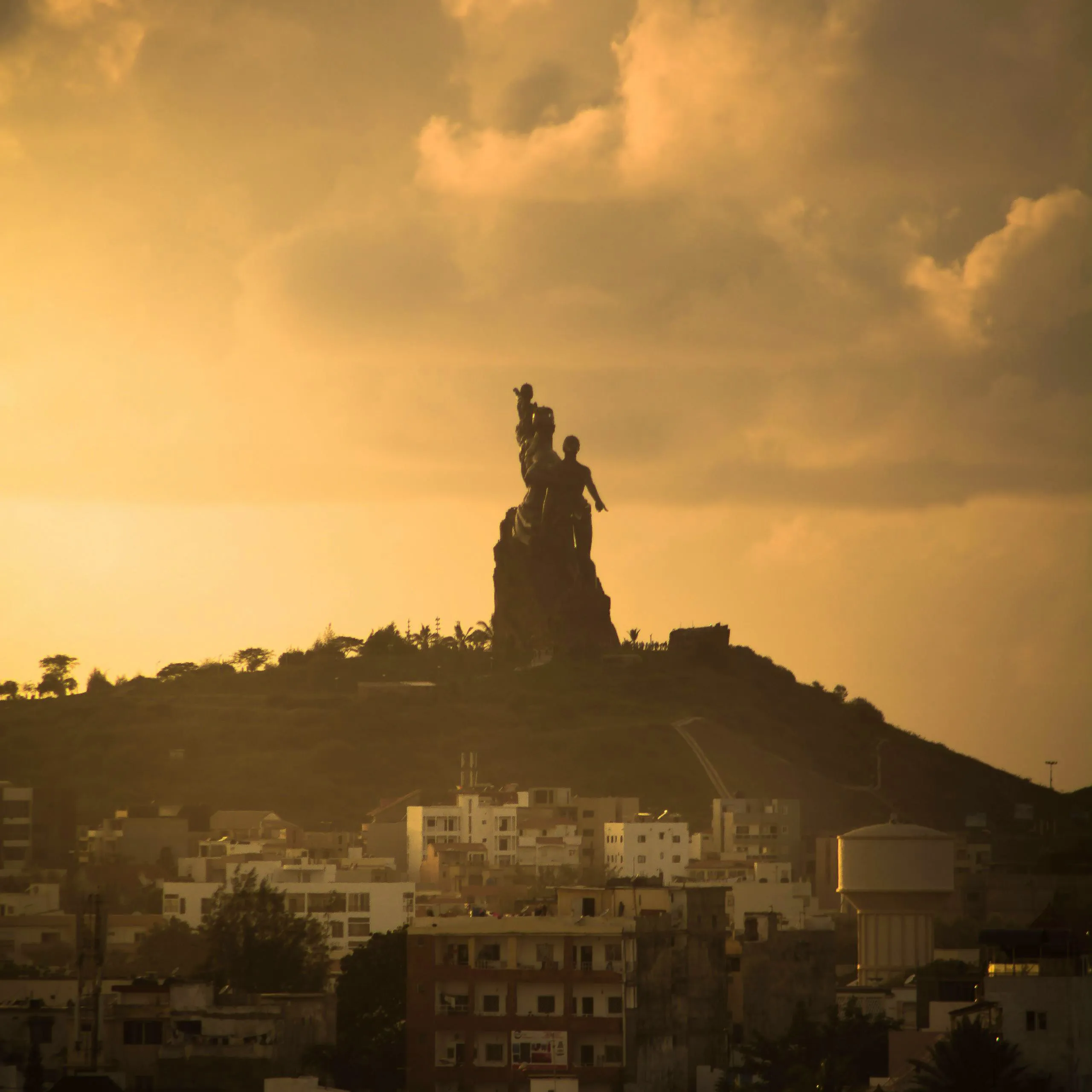 Monumento al Renacimiento Africano en Senegal