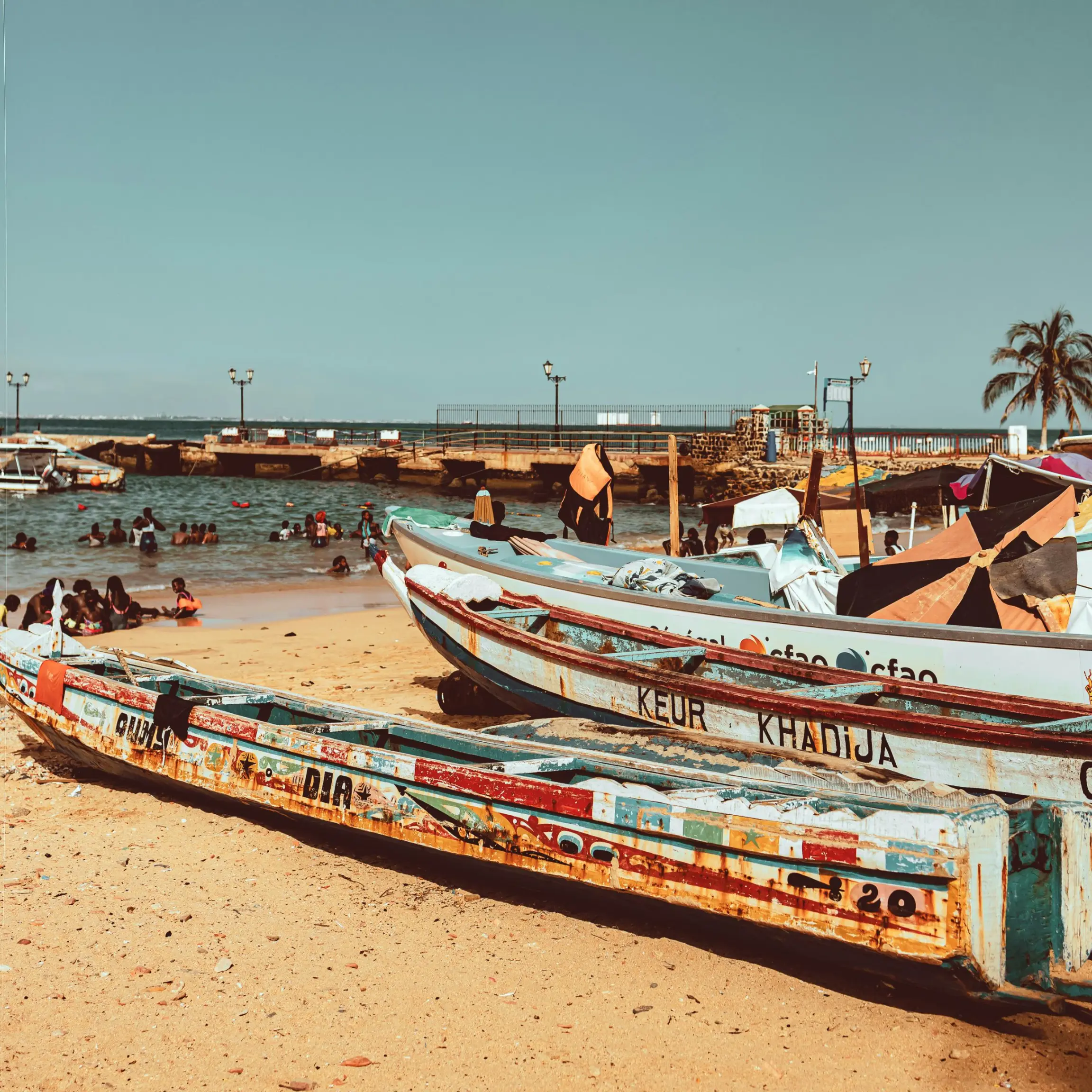 Playas de la Isla de Gorée (Senegal)