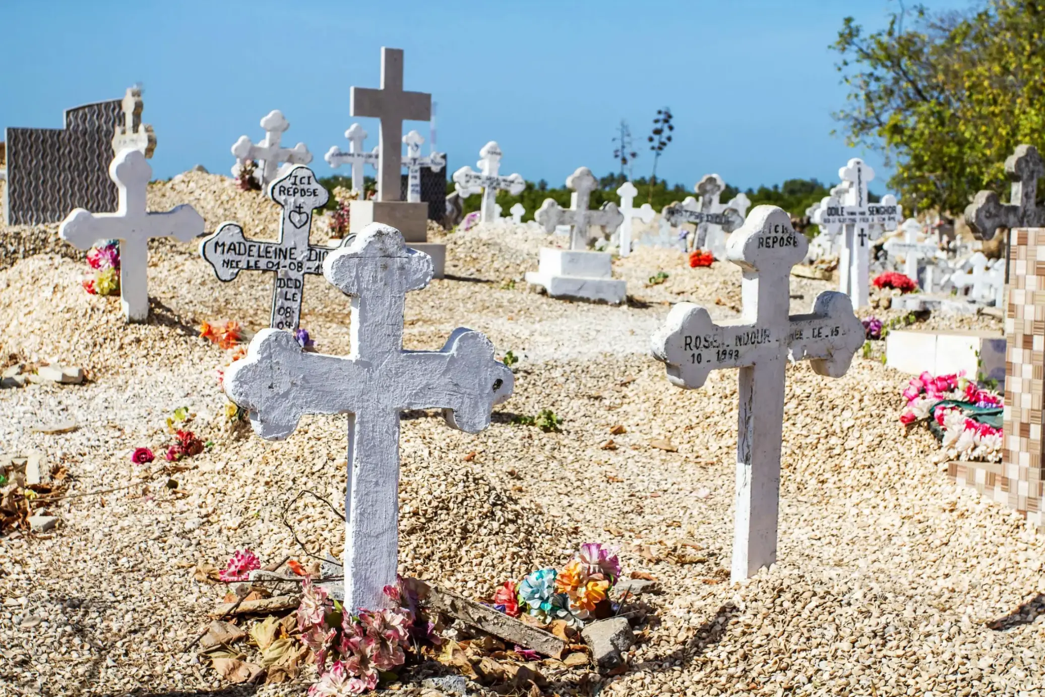 Cementerio de conchas de Joal-Fadiouth (Senegal)