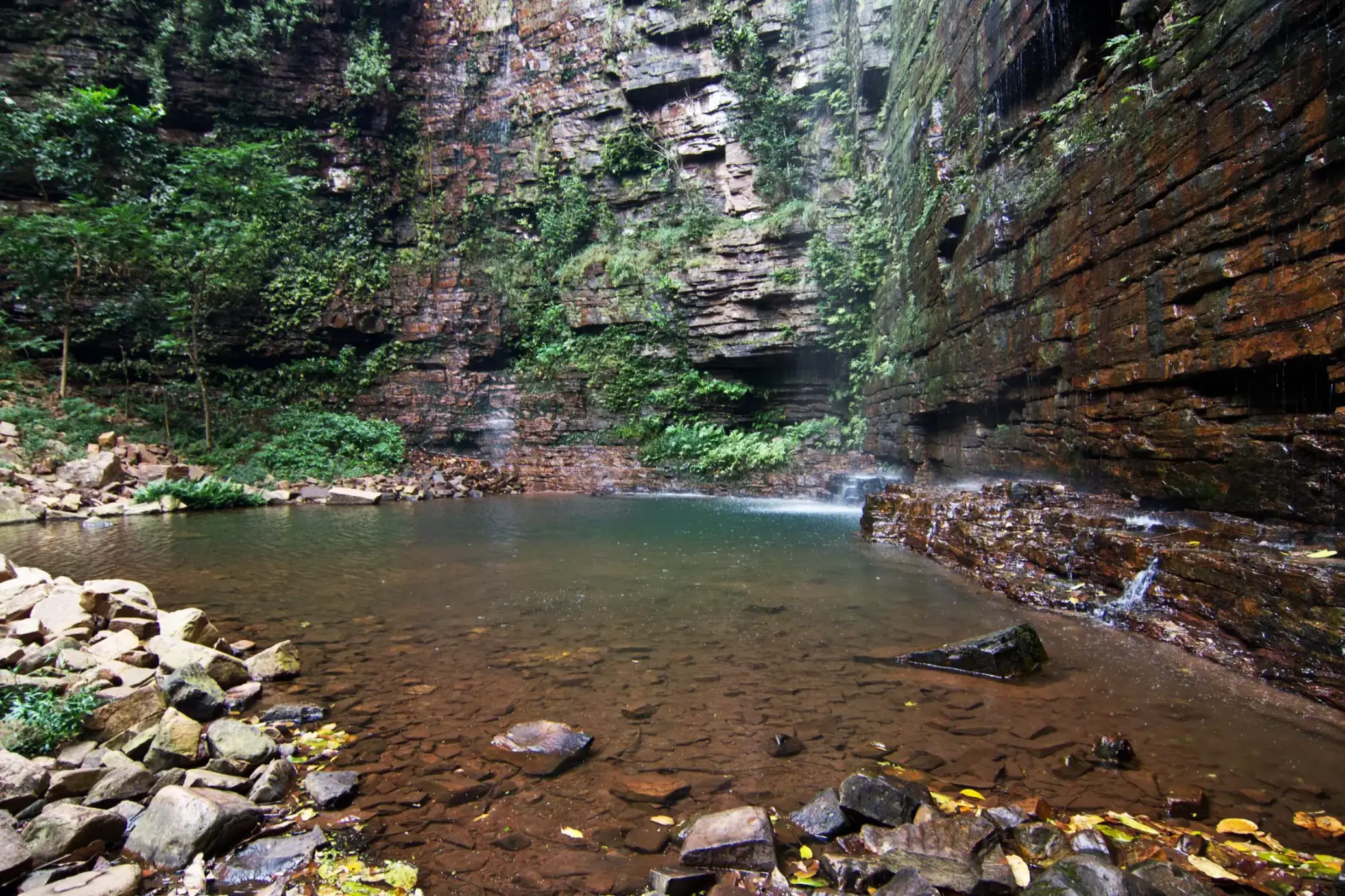 Cascada de Dindefelo en Kedougou (Senegal)