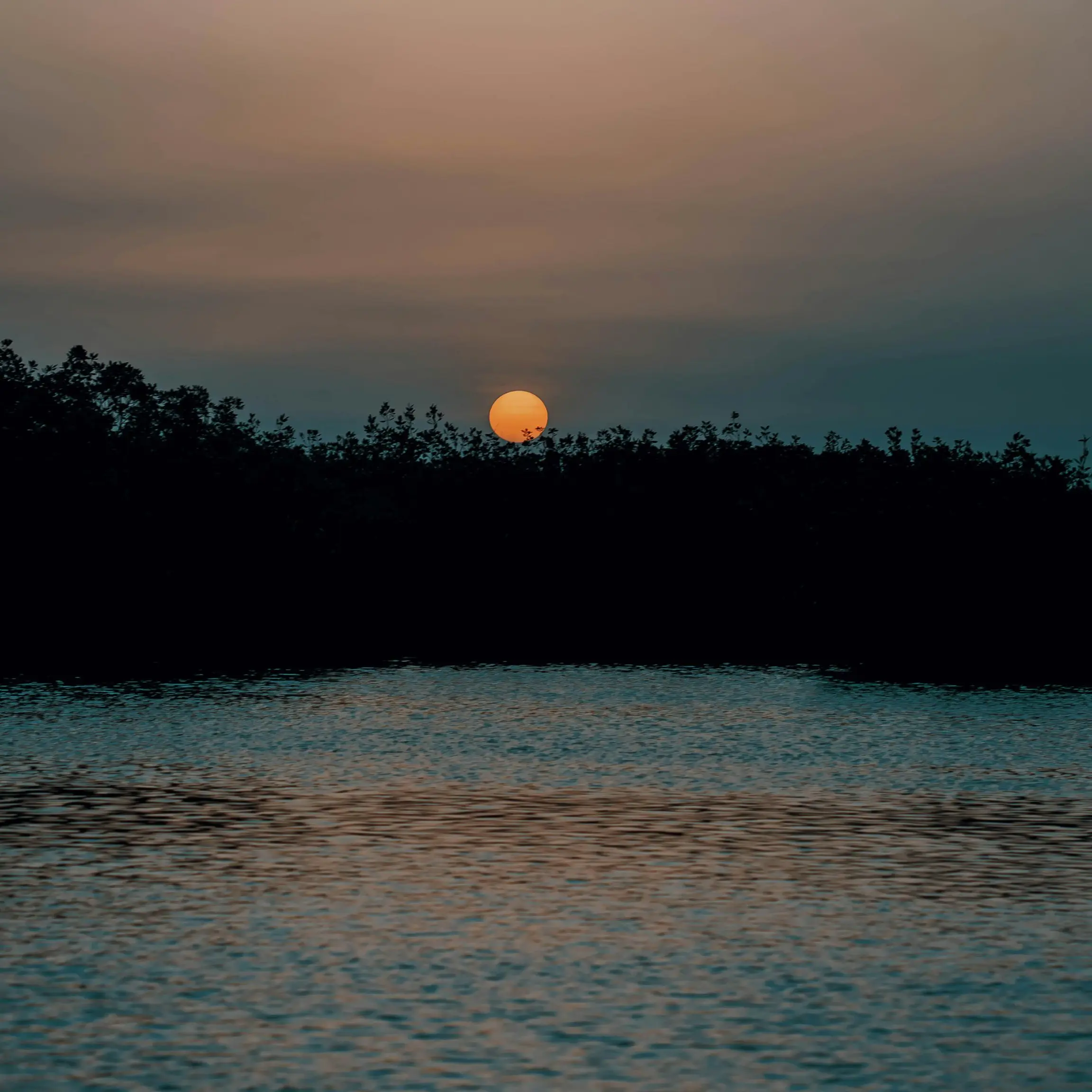 Atardecer en Mar Lodj (Sine Saloum)