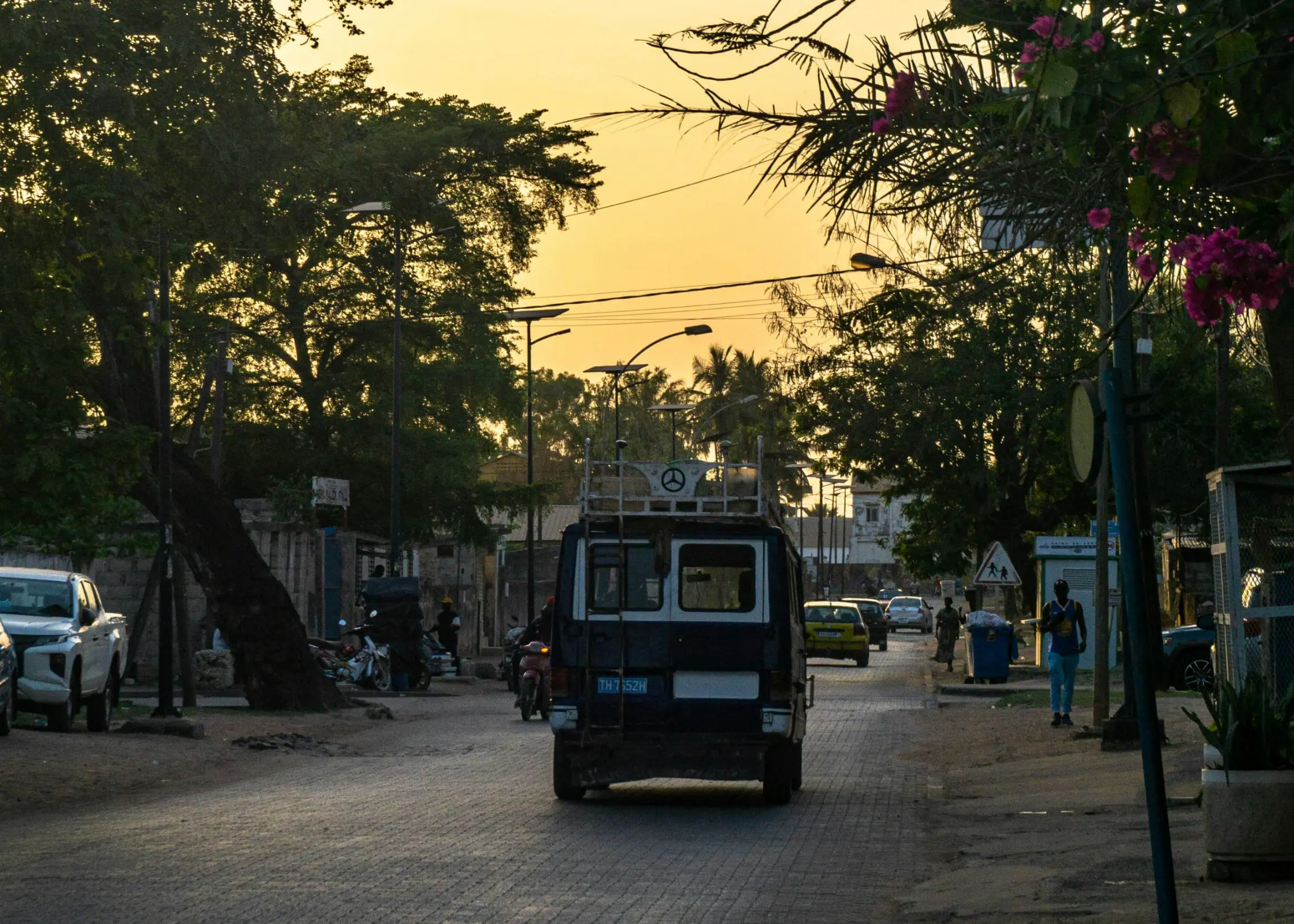 Calles de Ziguinchor (Casamance)
